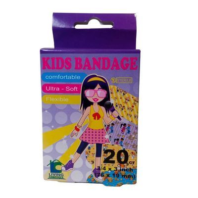 Living Concepts Kids Bandages Asst 20pc