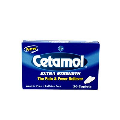 Cetamol Extra Strngh Pain Relief Caps 20