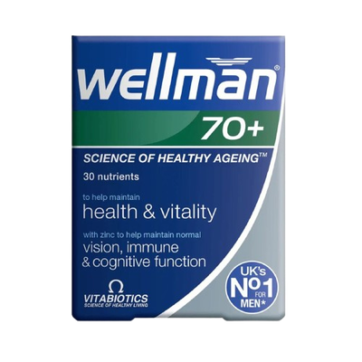 Wellman 70+ Tabs 30s