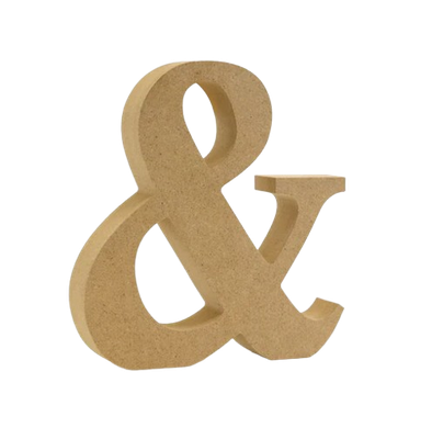 Wood Numbers & 5 1/8"