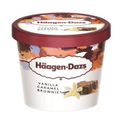 Haagen Dazsvanilla Caramel Brownie 100ml