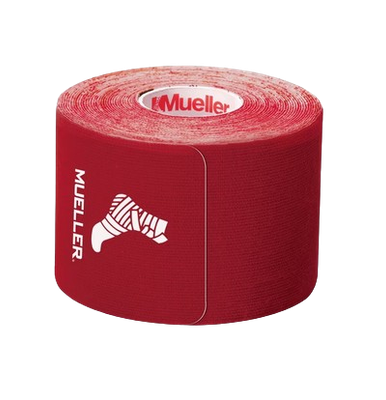 Mueller I-strip Kinesology Tape Red