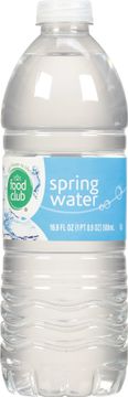 Food Club Spring Water