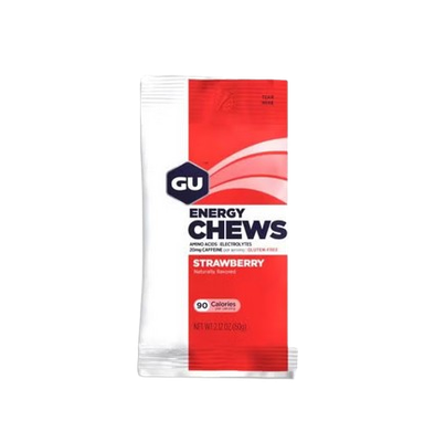 Gu Energy Chews Strawberry 60g