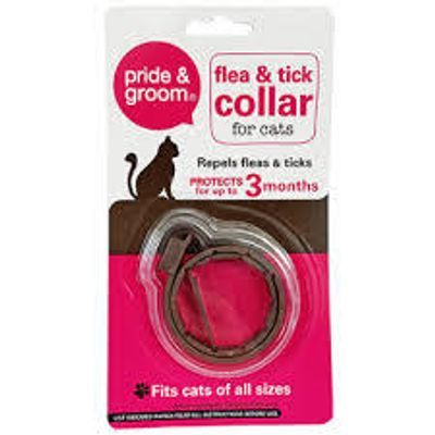 Pride & Groom Flea And Tick Collar For Cats