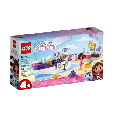 Lego Gabby & Mercats Ship & Spa 88pcs