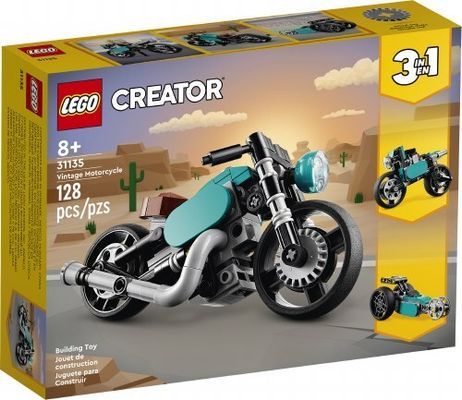Lego Creator Vintage Motorcycle 128pcs