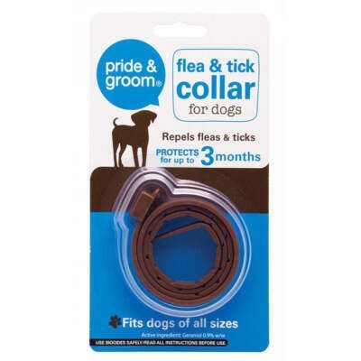 Pride & Groom Flea And Tick Collar For Dogs
