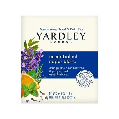 Yardley Essential Oil Bath Bar Soap4.0oz
