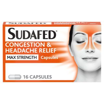 Sudafed Congestion Max Strength 16s