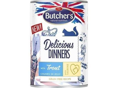 Butchers Dinners Cat with Trout Chunks