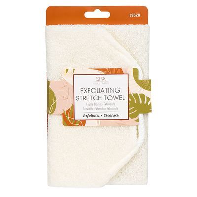 Spa Solutions Exfoliating Stretch Towels