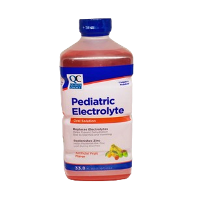 Qc Pediatric Electrolyte W/zinc Fruit