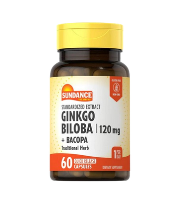 Sundance Ginkgo Biloba 120mg Plus 60s