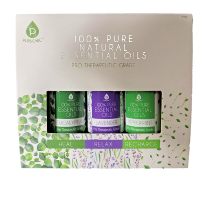 Pursonic Essential Oils 10ml 3pk