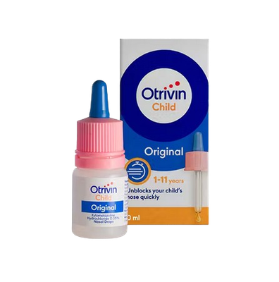 Otrivine Nasal Drops 0.05% Children 10ml