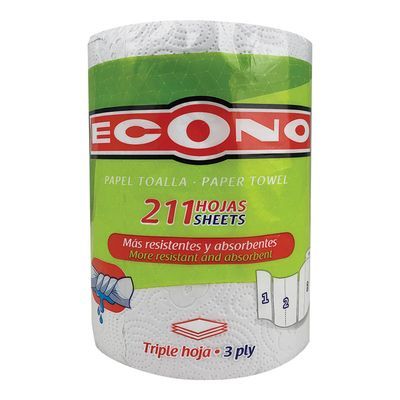 Econo Papel Toalla 211 Hojas