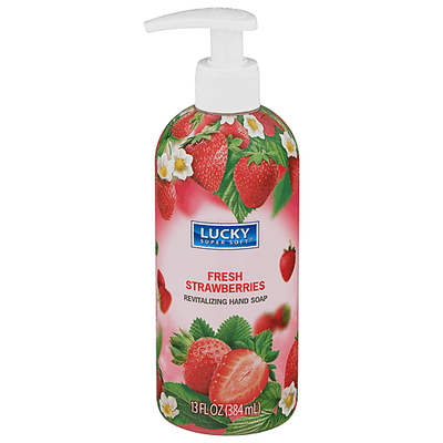 Lucky Fresh Strawberries Hand Soap  14oz