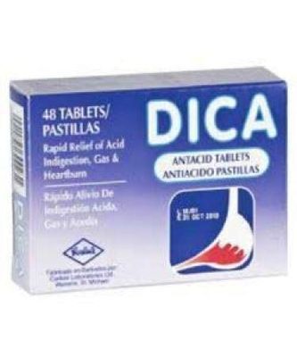 Dica Antacid Tablets 48s
