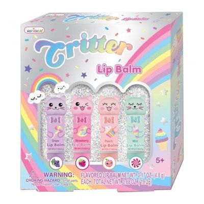 Hot Focus Critter Lip Balm Rainbow