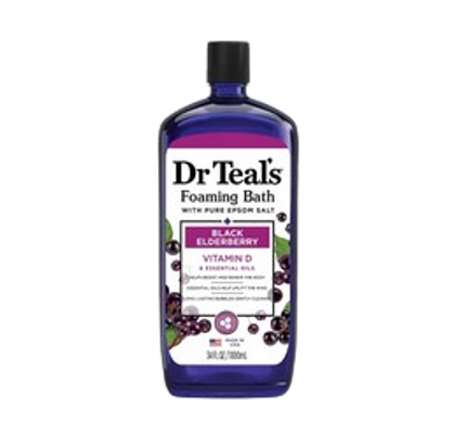 Dr Teals Foaming Bath Elderberry 34oz