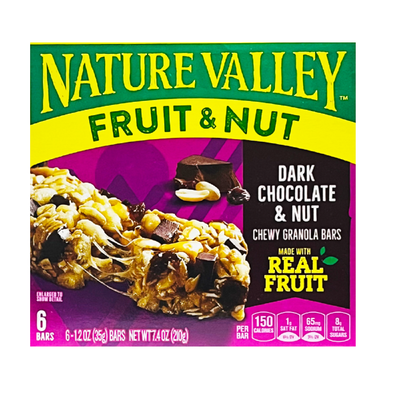 Nature Valley Fruit & Nut Dark Chocolate & Nut Bars