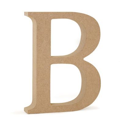 Wood Letters B 5 1/8"