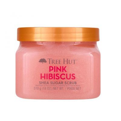 Tree Shea Sugar Scrub Pink Hibiscus 18oz
