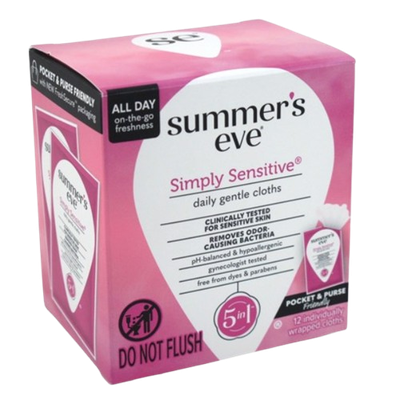 Summers Evcleansing Cloth Sensitive 12ct