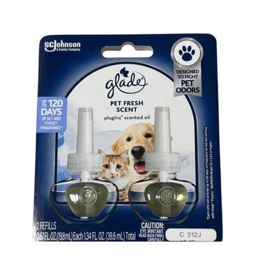 Glade Plug Ins Pet Fresh Scent Refills