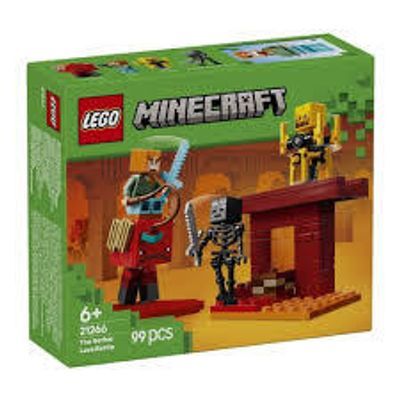 Lego Minecraft The Nether Lava Battle