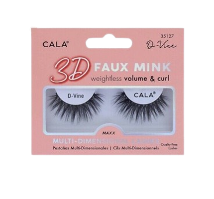Cala 3d Faux Mink Lashes D-vine