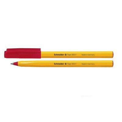 Schneider Pen Bp Tops 505 F Red