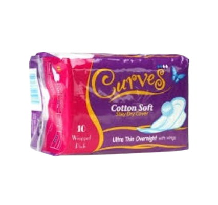 Curves Ultra Thin Overnight W\w 10s