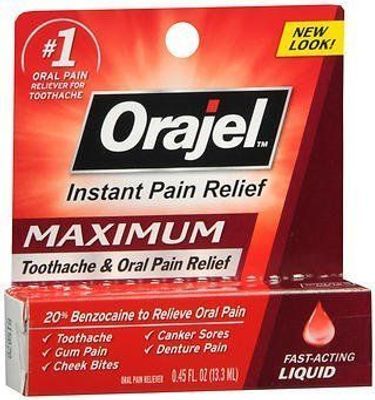 Orajel Maximum Strength Toothache Liquid