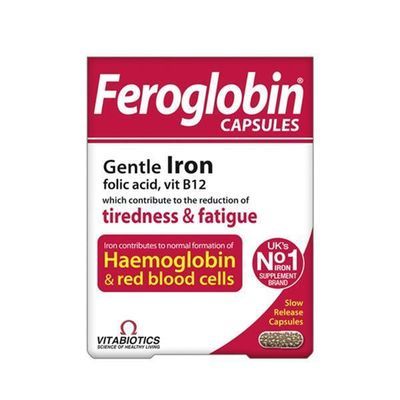 Feroglobin B12 Haemoglobin Capsules 30