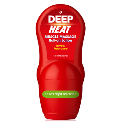 Deep Heat Muscle Massage Roll-on Lotion