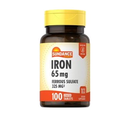 Sundance Iron Ferrous Sulfate 100s