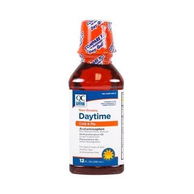 Qc Daytime Cold & Flu 12oz