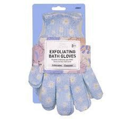 Spa Exfoliationg Bath Gloves 3pairs