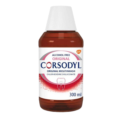 Corsodyl Mouthwash Alcohol Free 300ml