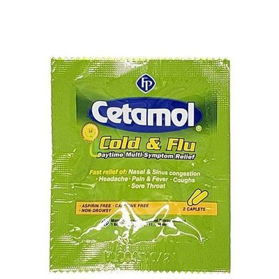 Cetamol Cold & Flu Daytime Caplets 51