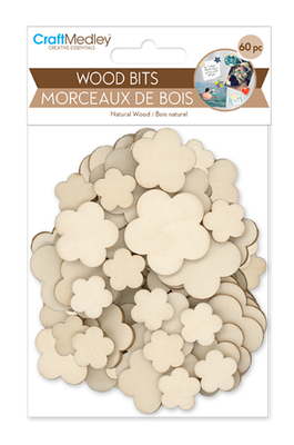 Wood Bits Flowers