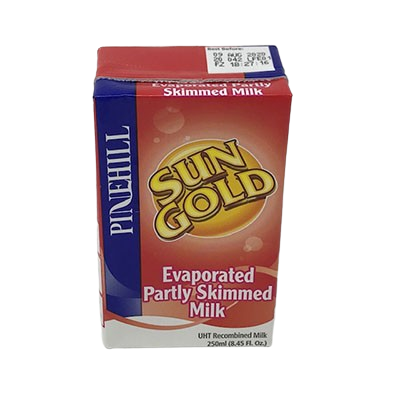 Pinehill Sungold Low Fat Evap Milk 250ml