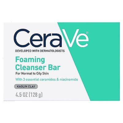 Cerave Foaming Cleanser Bar 4.5oz