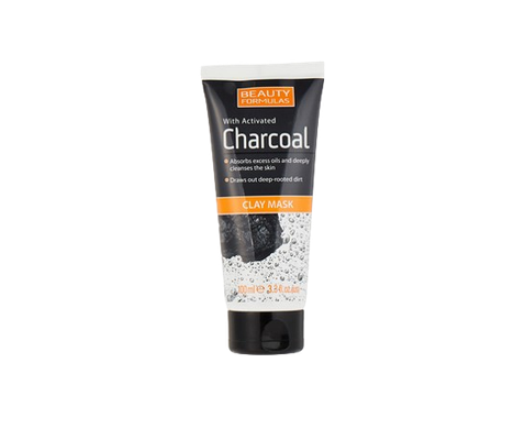 Beauty Formulas Charcoal Clay Mask 100ml