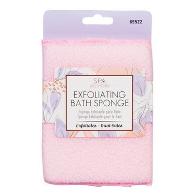 Cala Exfoliating Bath Sponge Pink