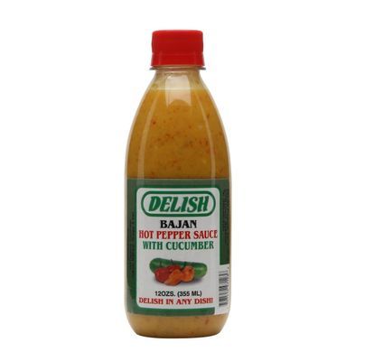 Bajan Hot Pepper Sauce With Cucumber 355