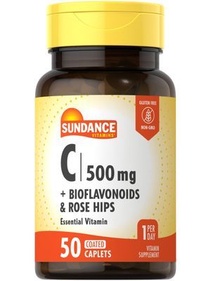 Sundancevitamin C 500mg W/bio & Rose Hip