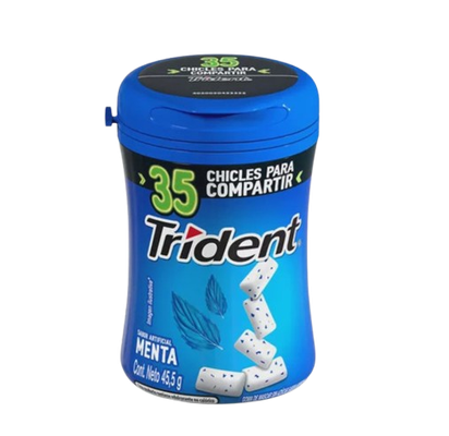 Trident Sugar Free Gum Peppermint 45.5g